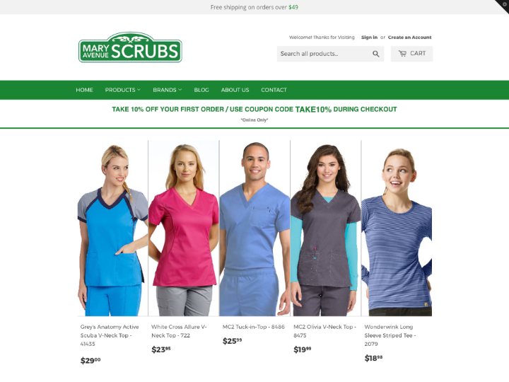 Mary Avenue Scrubs